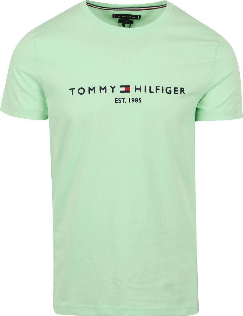 Tommy Hilfiger T-shirt Logo Lichtgroen