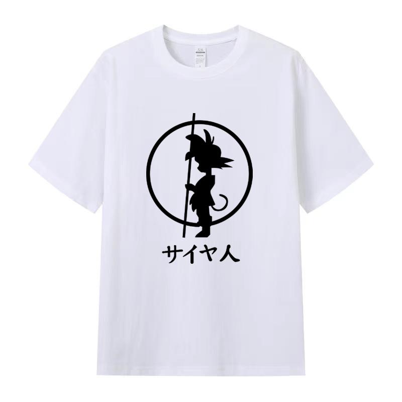 Nomi Zomer Heren T-shirt Hoge Kwaliteit Katoen Korte Mouwen Print T-shirt Dames T-shirt Mode Sport Shirt Casual Jogging Top S zwart