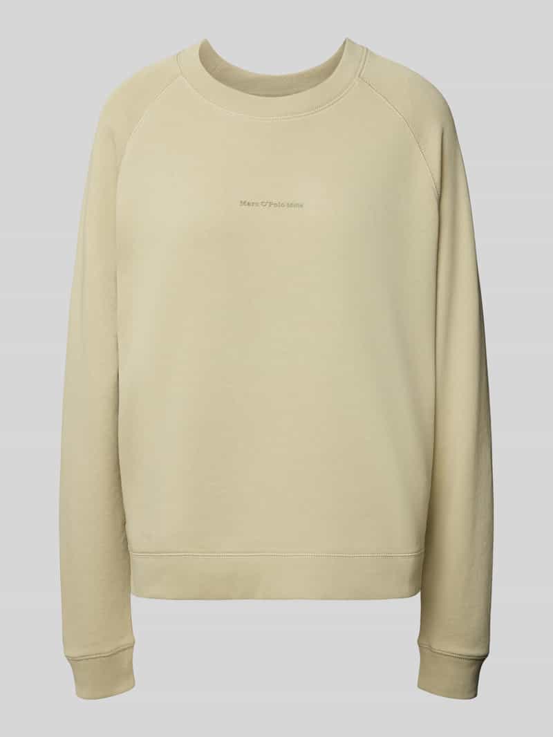 Marc O'Polo DENIM Sweatshirt Rugpand iets langer, kleine zijsplitjes, relaxed fit