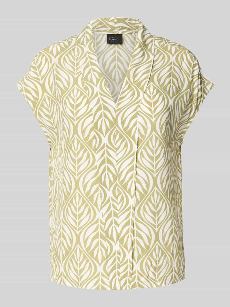 S.Oliver BLACK LABEL Blouse met korte mouwen