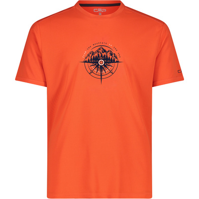 CMP Heren Print functioneel T-shirt