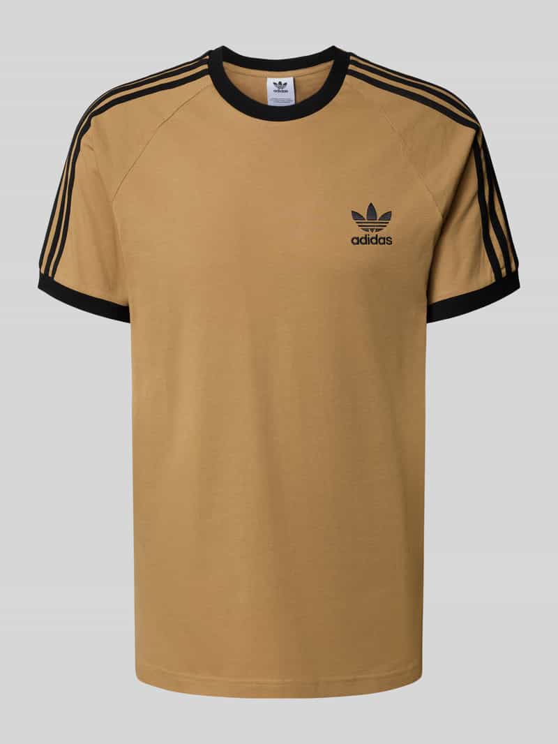 Adidas Originals Adicolor Classics 3-Stripes T-Shirt, Brown