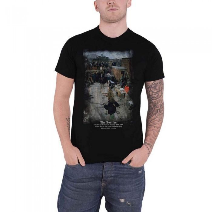 The Beatles Unisex volwassen 3 Savile Row T-shirt met print op de rug XXL zwart