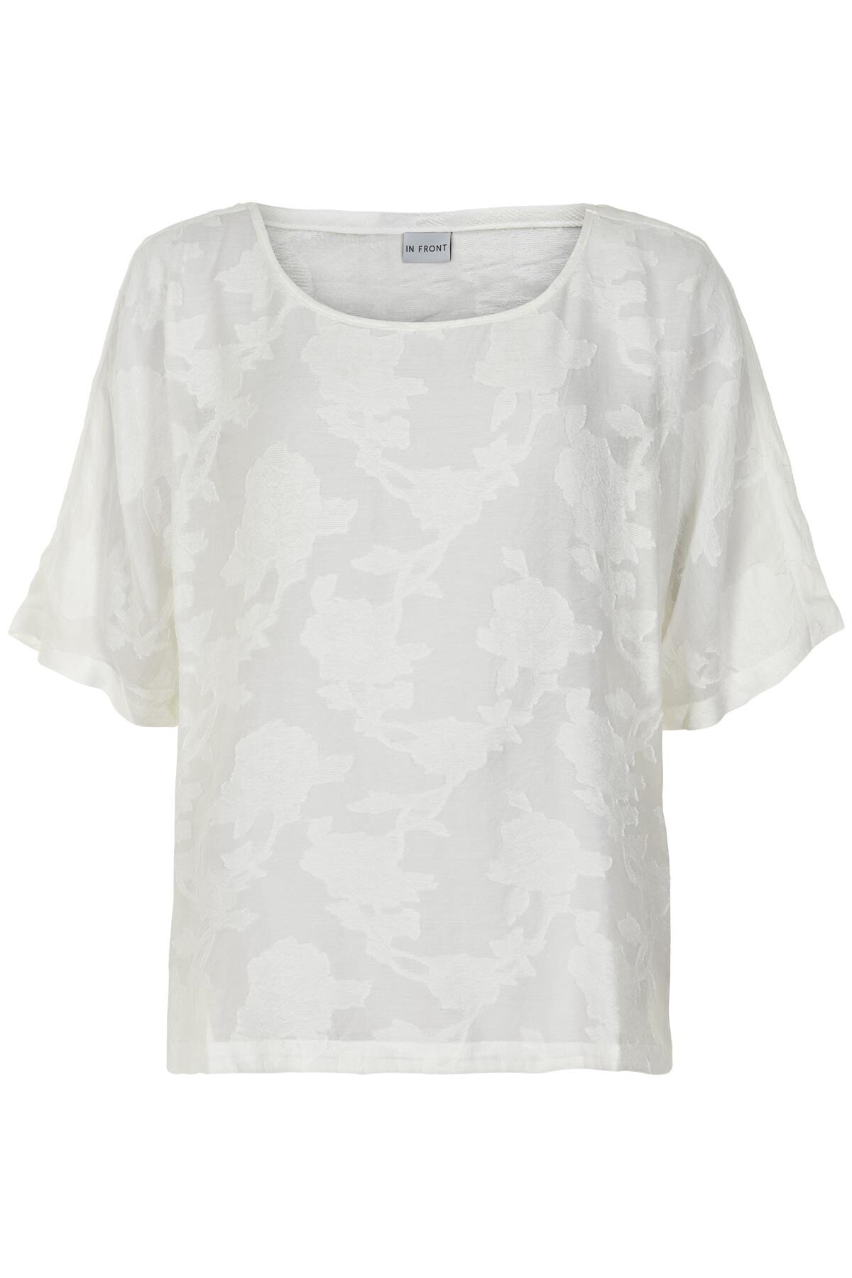 IN FRONT FINE BLOUSE 15086 020 (Off White 020)