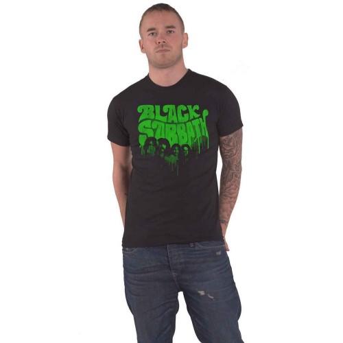 Black Sabbath Unisex volwassen graffiti T-shirt XXL zwart