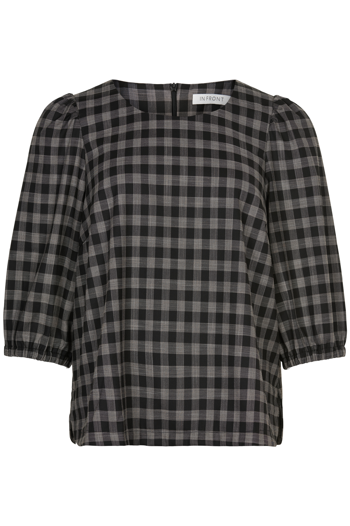 IN FRONT OLINE BLOUSE 14785 999 (Black)