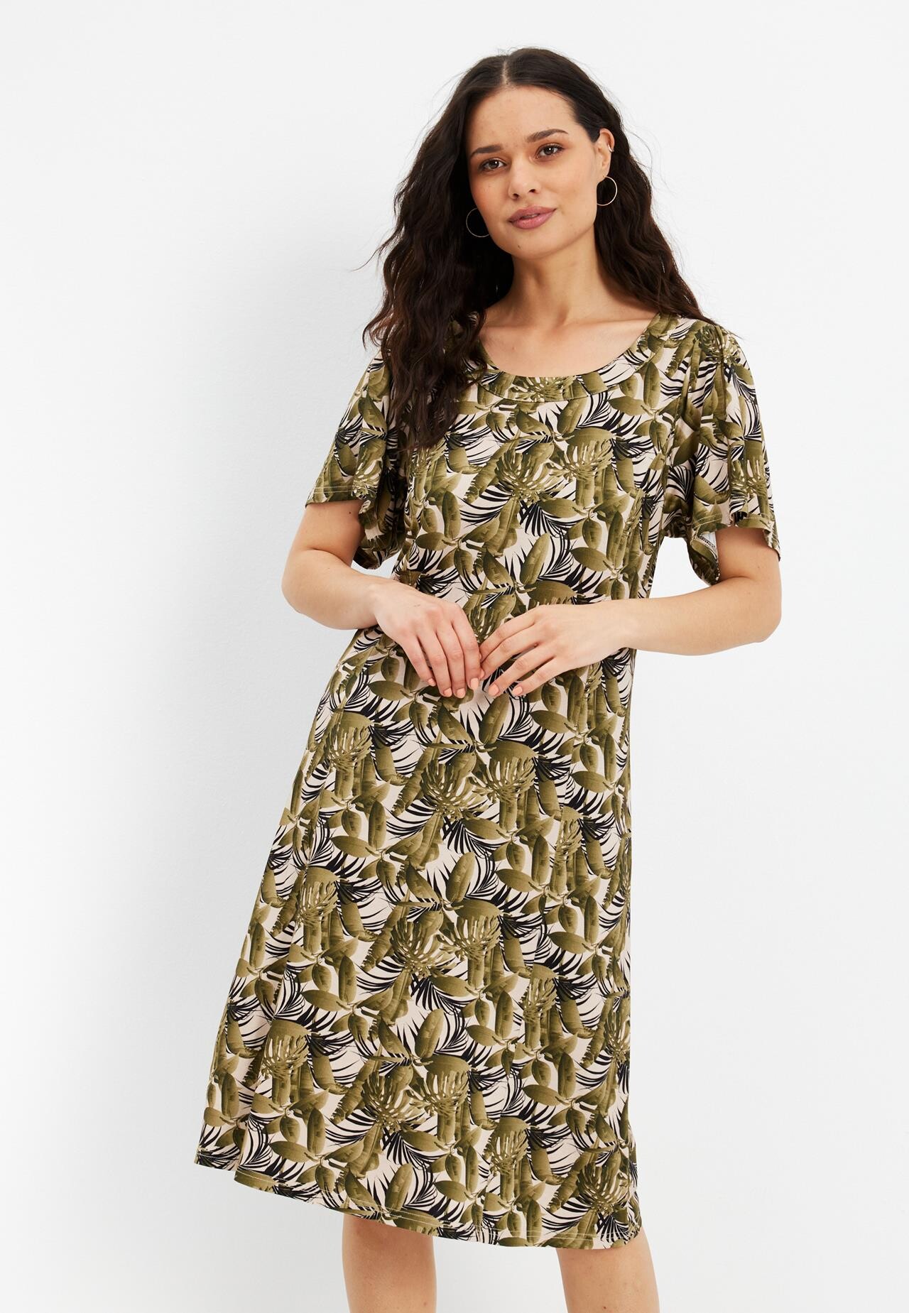 IN FRONT MATILDA DRESS 15719 615 (Green 615)