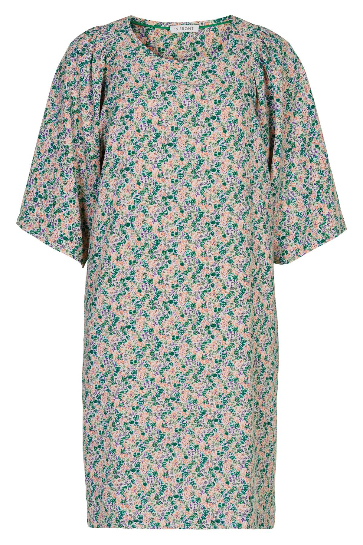IN FRONT URI DRESS 14951 615 (Green 615)