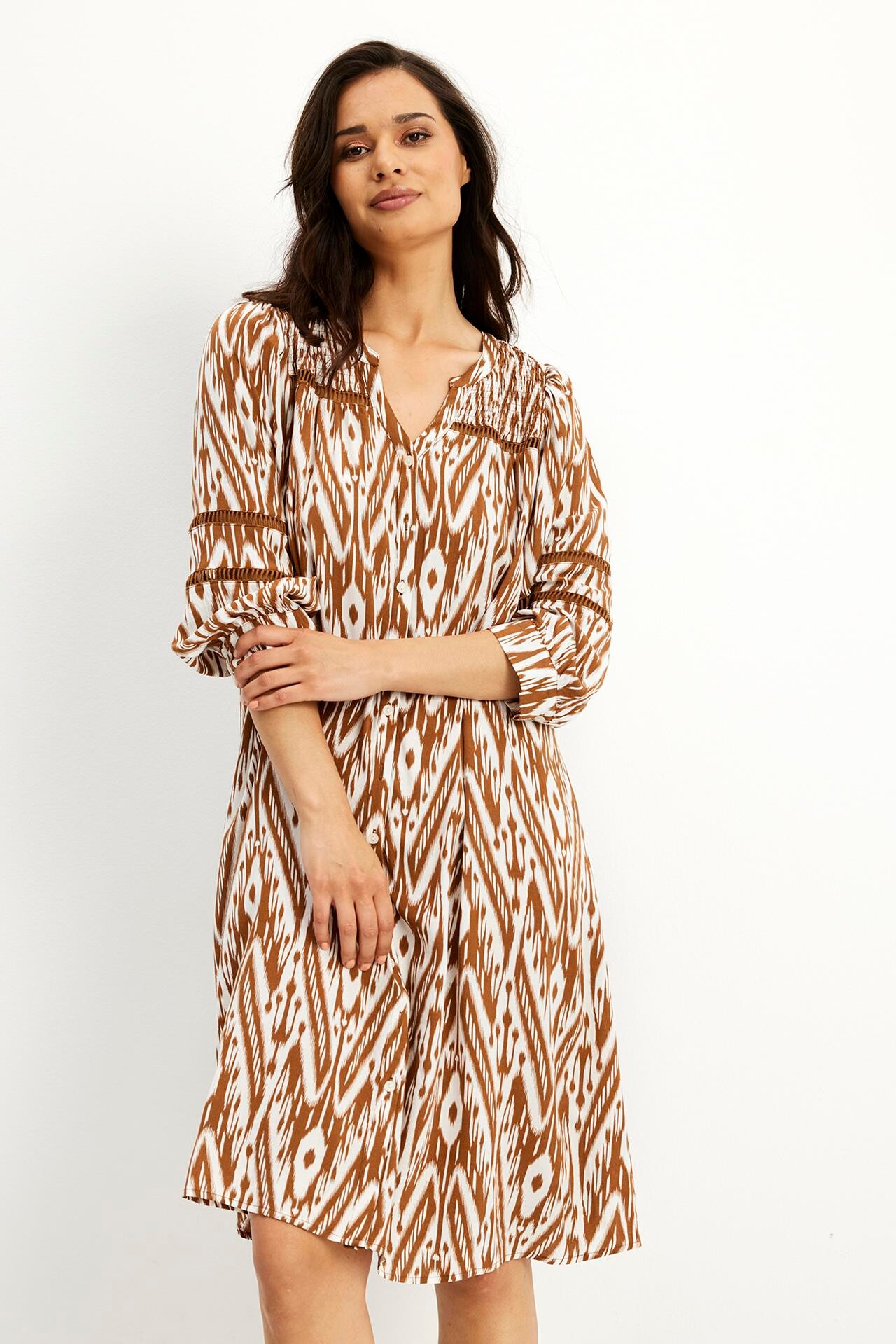 IN FRONT INDIANA DRESS 15804 804 (Mocca 804)