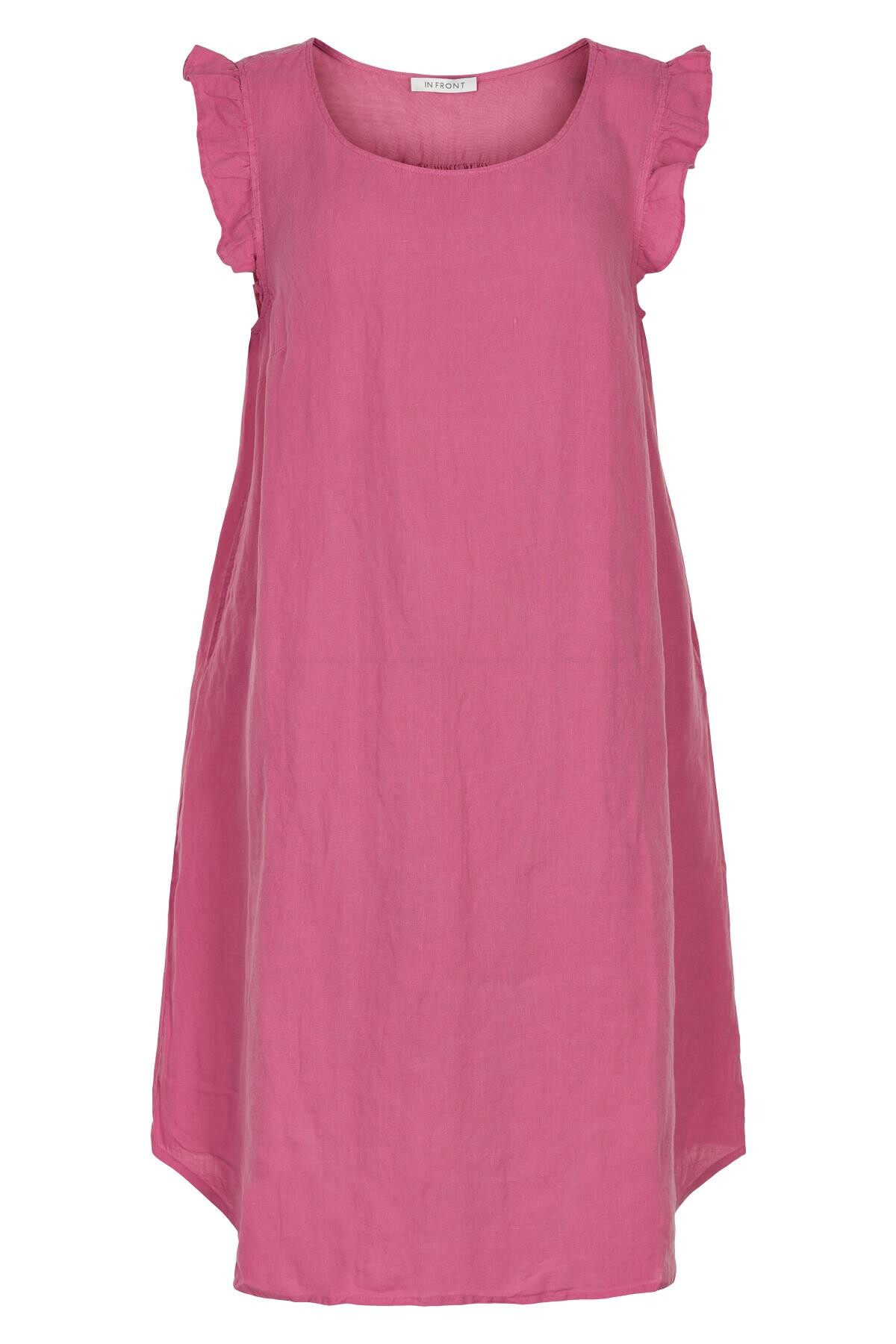 IN FRONT LINO DRESS 15071 221 (Pink 221)