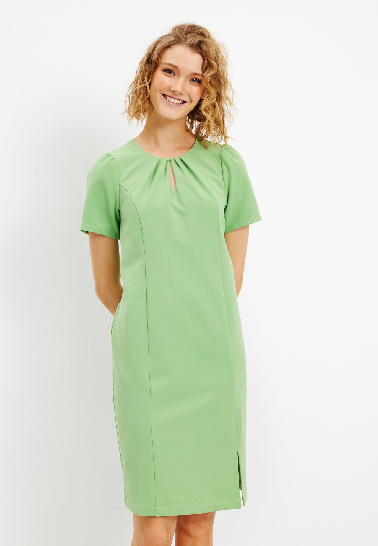 IN FRONT LEA DRESS 15578 630 (Apple Green 630)
