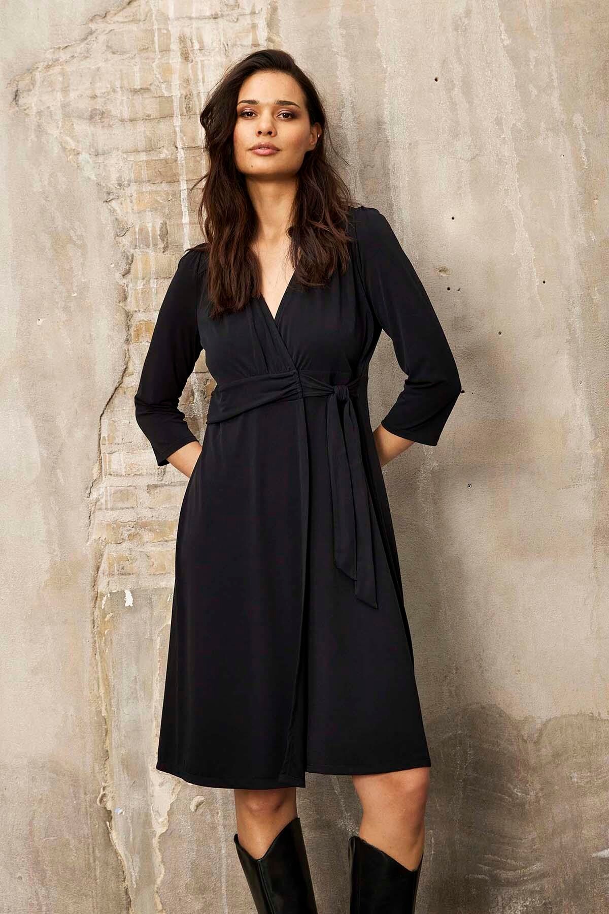 IN FRONT FAY DRESS 15935 999 (Black 999)
