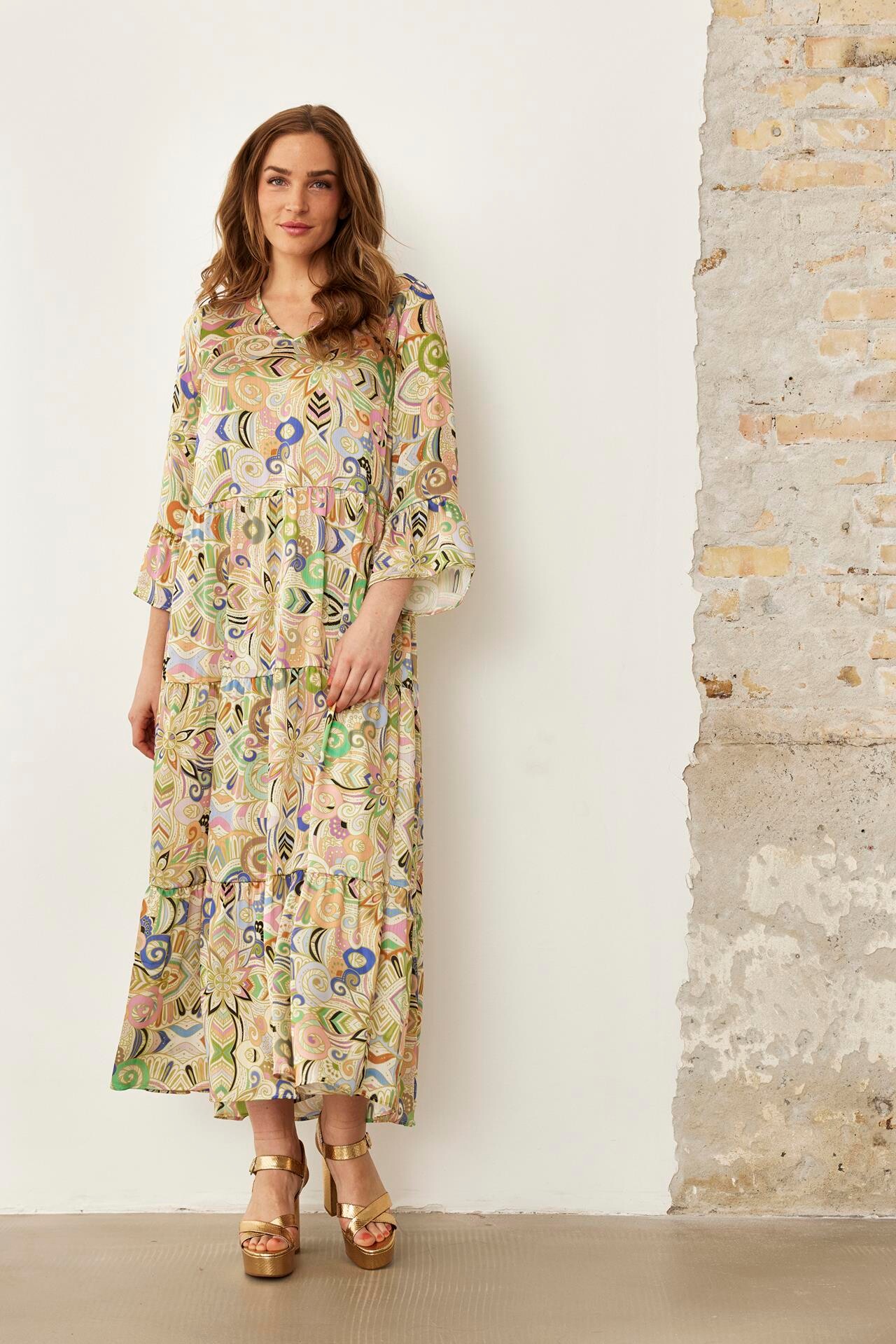 IN FRONT OLYMPIA DRESS 16240 000 (Multicolor 000)