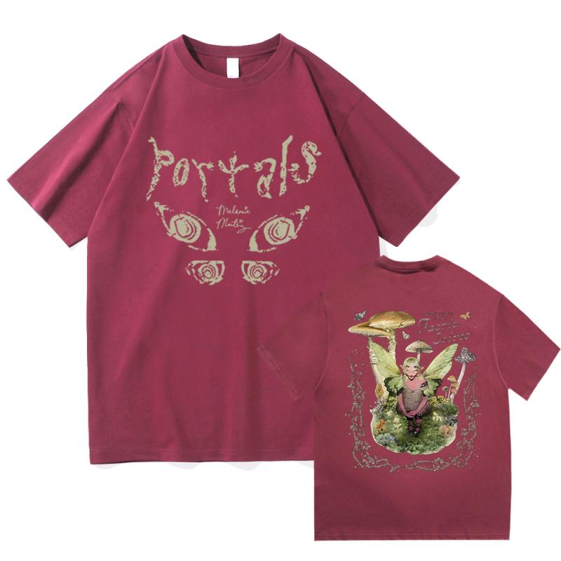 TENJINGE Trendy 2023 Melanie Martinez 90S Vintage Shirt T-shirts voor vrouwen Grafische zomer T-shirts XL zwart