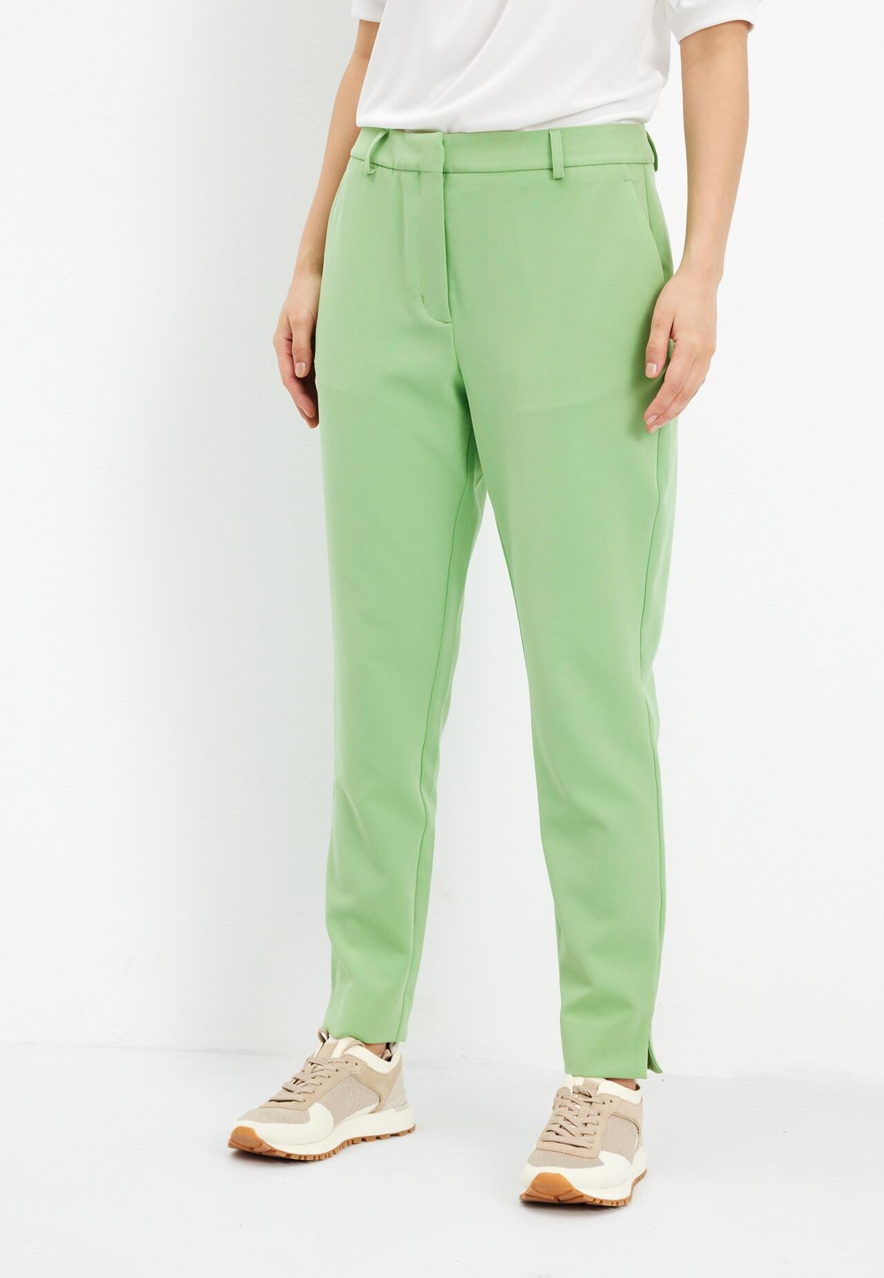IN FRONT LEA PANTS 15537 630 (Apple Green 630)