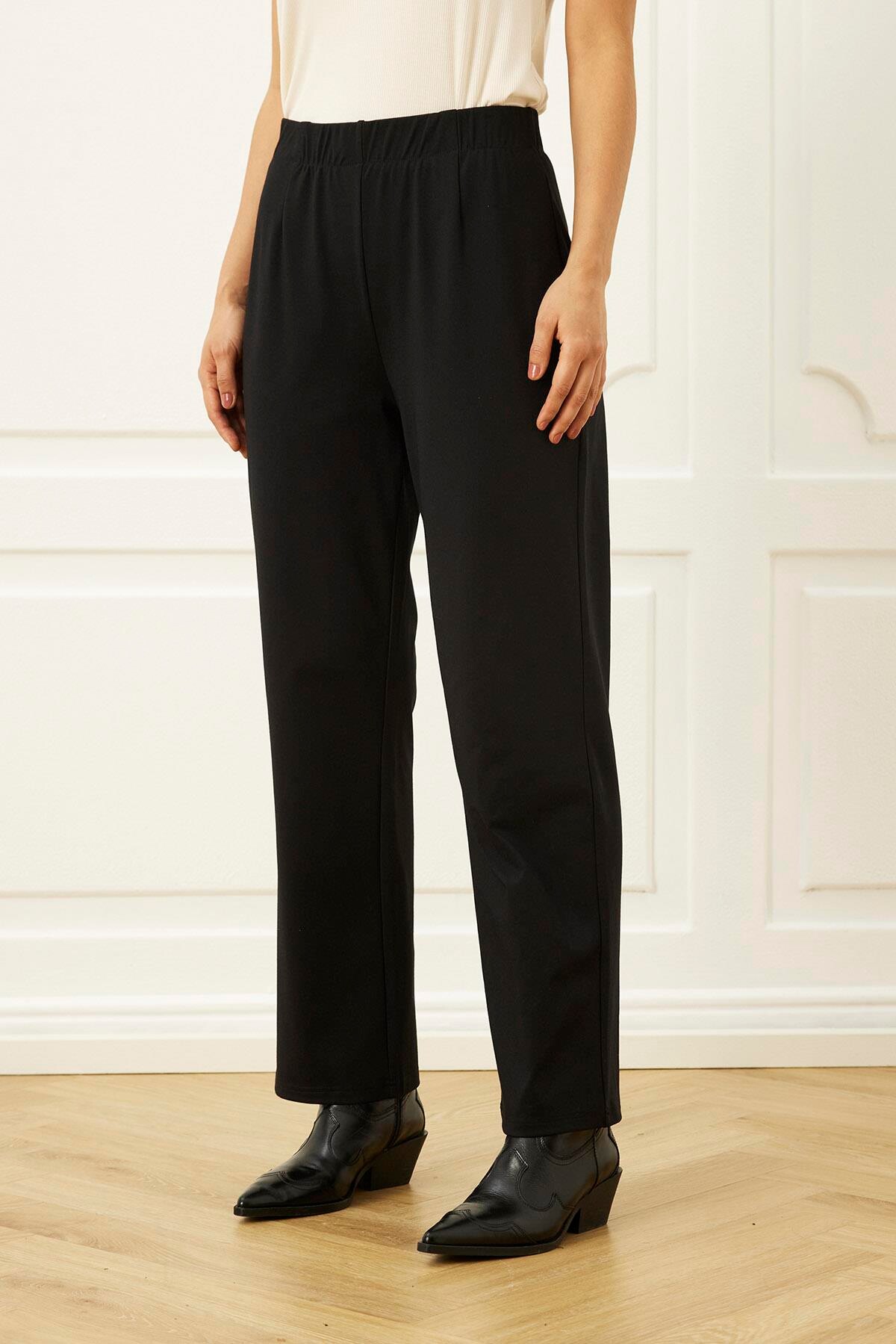IN FRONT ISABEL PANTS 16059 999 (Black 999)