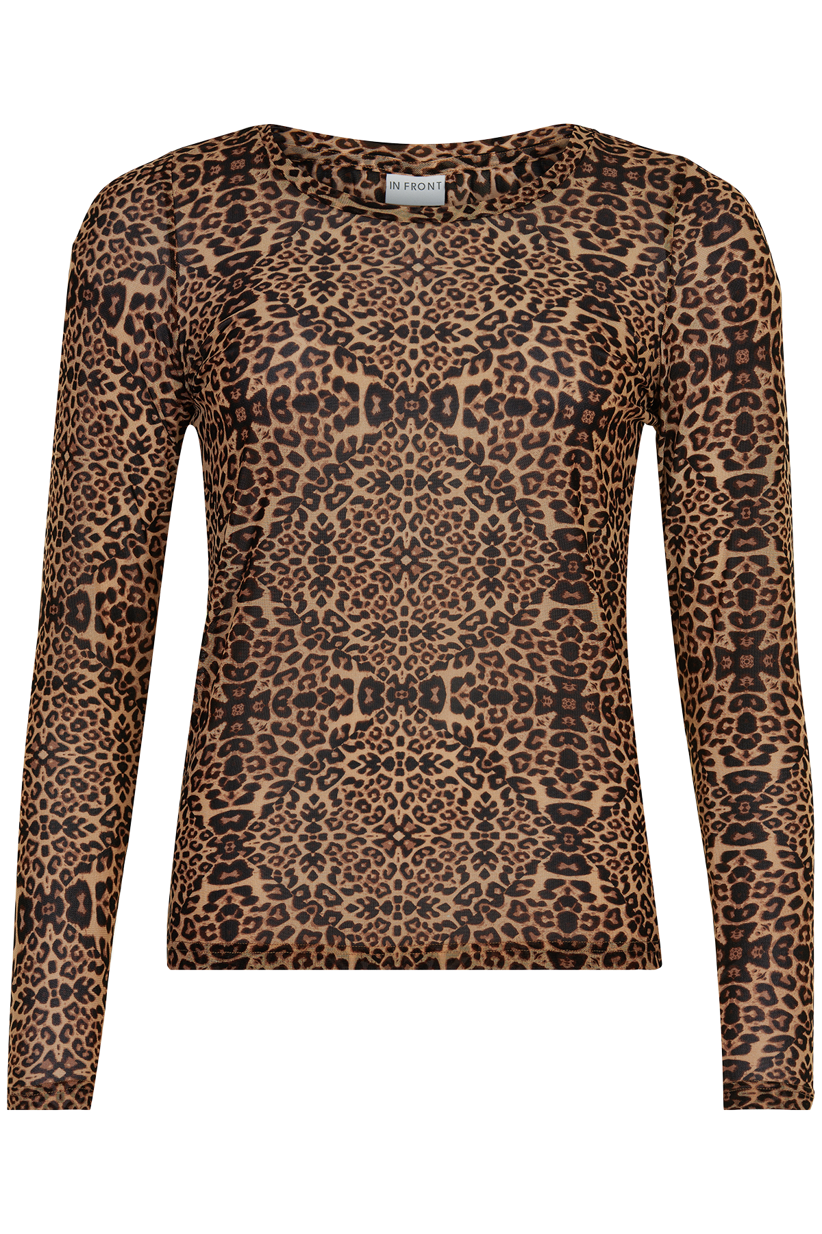 IN FRONT GURLI MESH T-SHIRT 14810 801 (Brown)