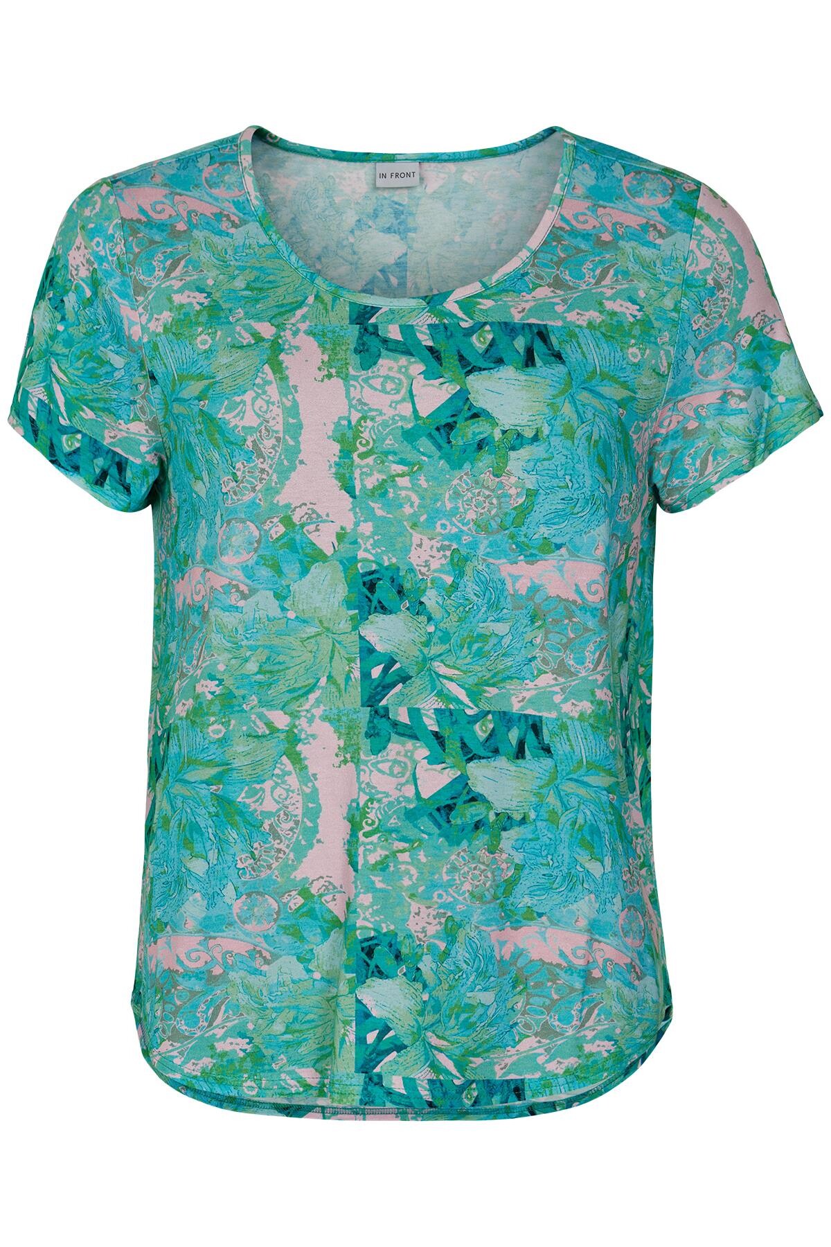 IN FRONT KALINA T-SHIRT 15096 615 (Green 615)