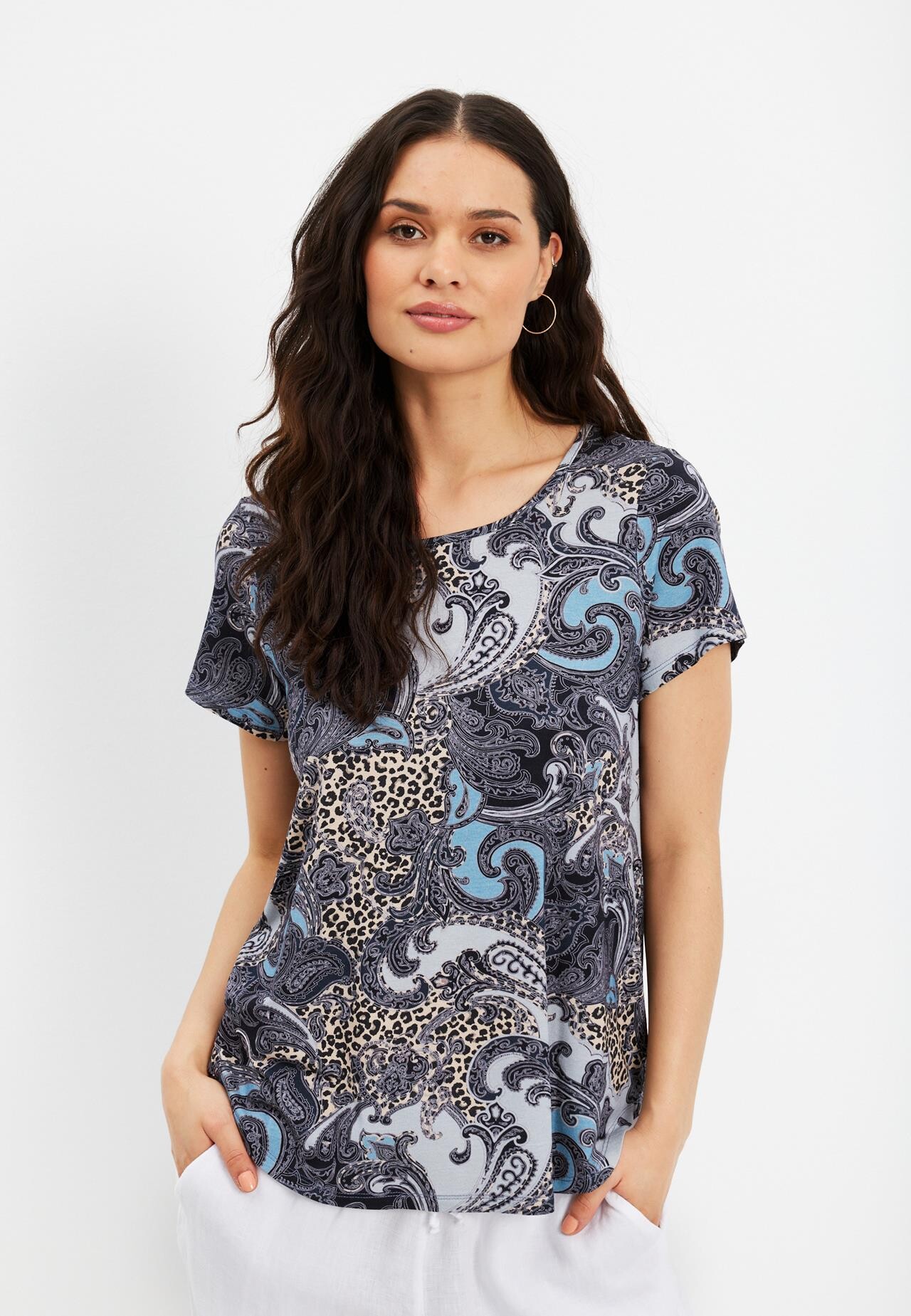 IN FRONT LOLA T-SHIRT 15715 501 (Blue 501)