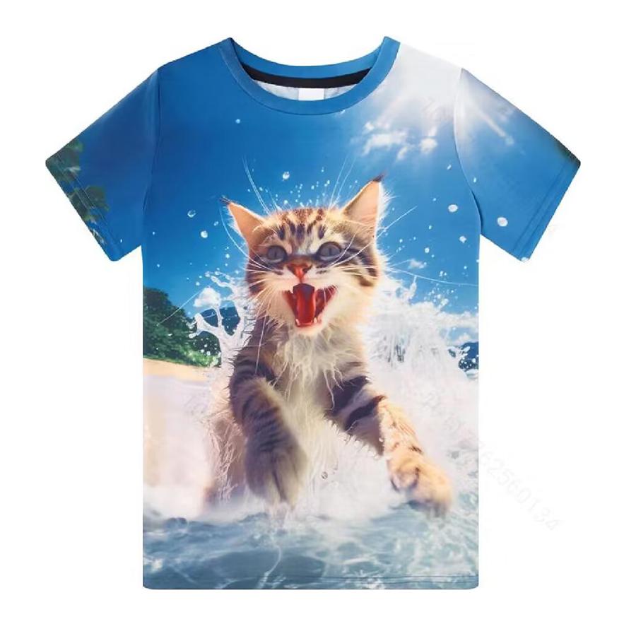 HerSight Lente Zomer Tops Mannen Plus Size Kleding Vader van 2 Meisjes 3D Print T-shirt Letters Patroon Tees O hals Korte Mouw Top Ademende Man Shirts 6XL