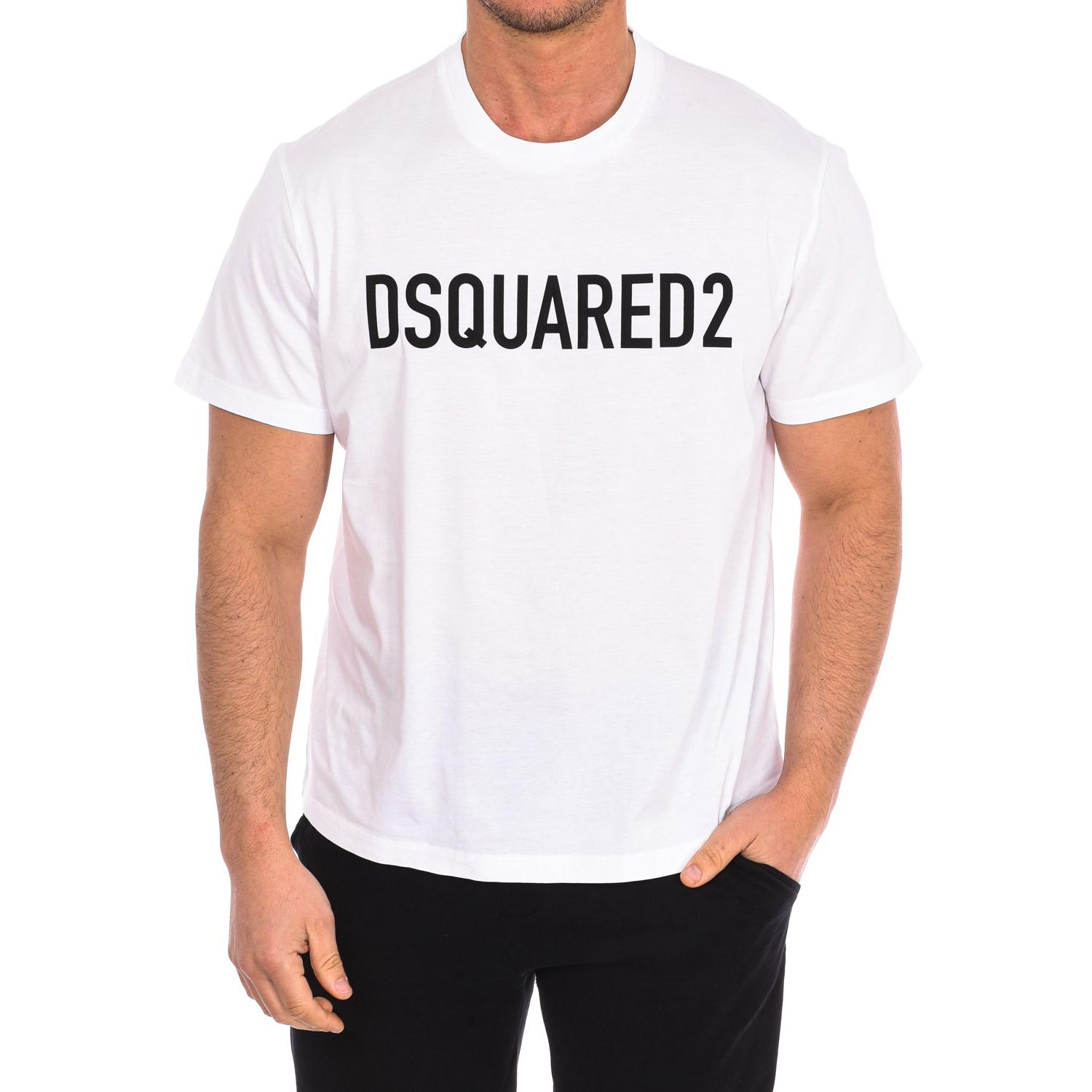 Dsquared2 Camiseta Manga Corta S74GD1184-S23009 para Hombre L wit