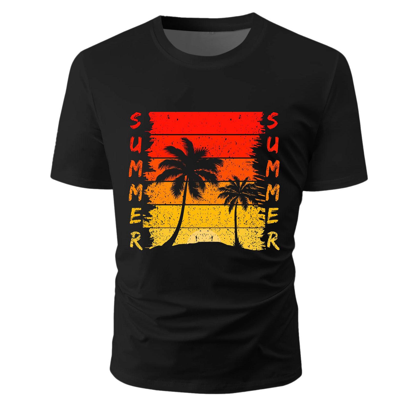 HerSight Casual Mannen 3D Bedrukte T-shirt O Hals Korte Mouw Tops Streetwear Kleding Mannelijke Zomer Outfit Tee Sportwear T-shirts 5XL