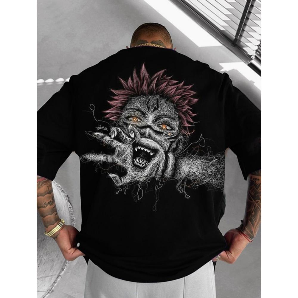 Bobby 2 Heren T-shirt Zomer T-shirt Casual Korte Mouw Top O Hals T-shirt Losse Micro Elasticiteit Retro Mode Ademende Herenkleding 5XL