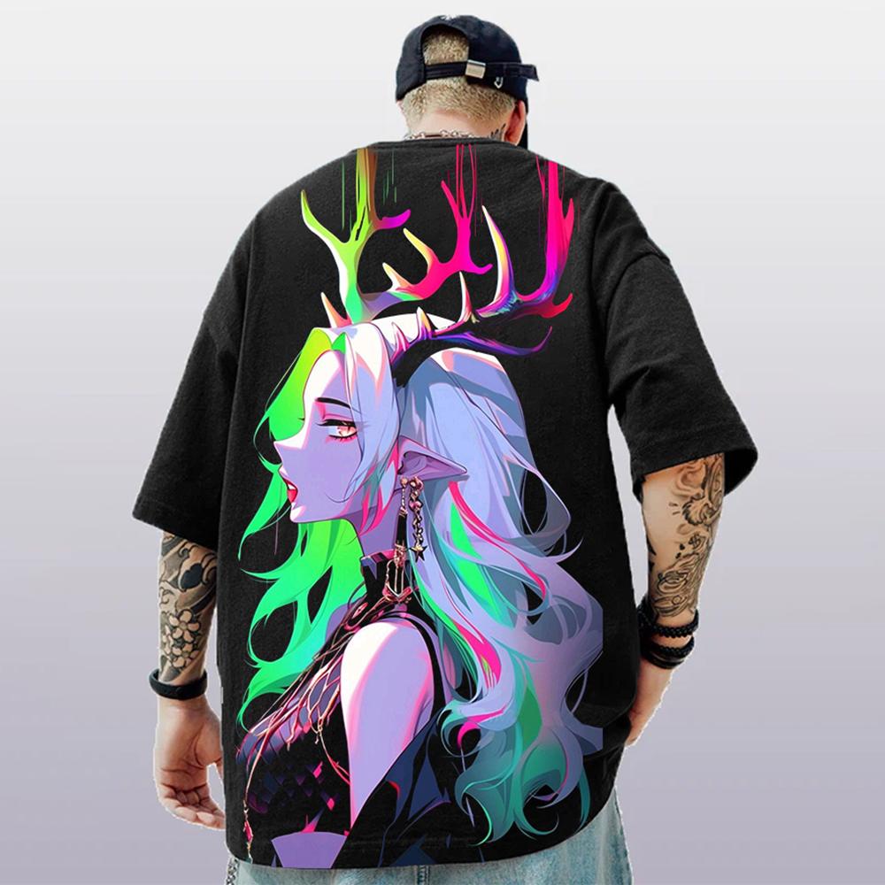 Bobby 2 3D Anime Karakter Print Heren T-shirt 2024 Nieuw Oversized Korte Mouw T-shirt Voor Heren Street Hip-Hop Tee Top Snel Drogende T-shirts 5XL