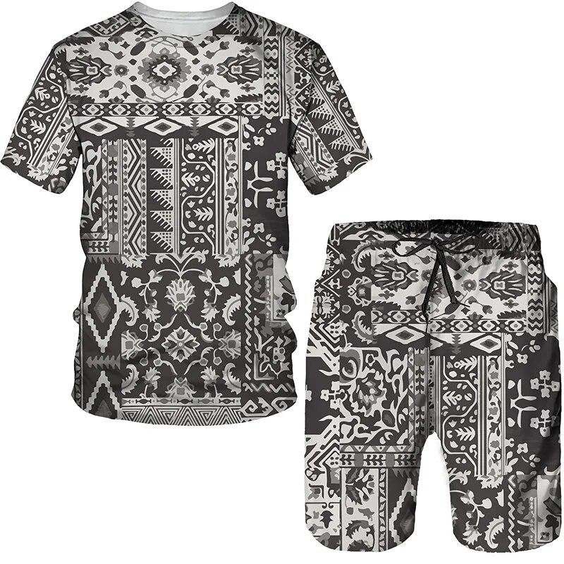 Bobby 2 Nieuwste zomer heren t-shirts/shorts/sets/casual losse oversized top paar sportkleding hiphop streetwear mode kleding pak 6XL