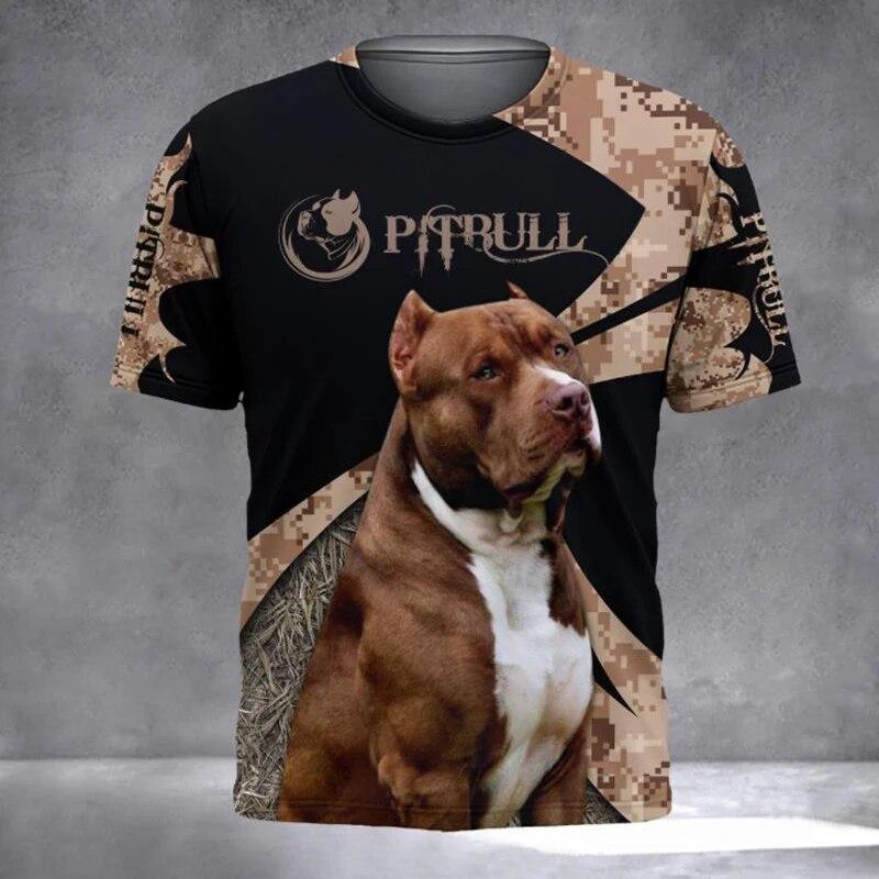 ETST 03 Unisex Hond 3D Print T-shirt Voor Mannen Kleding Zomer Tops Korte Mouw Crewnack Fashion Casual Oversized Tees Shirt Camisetas L
