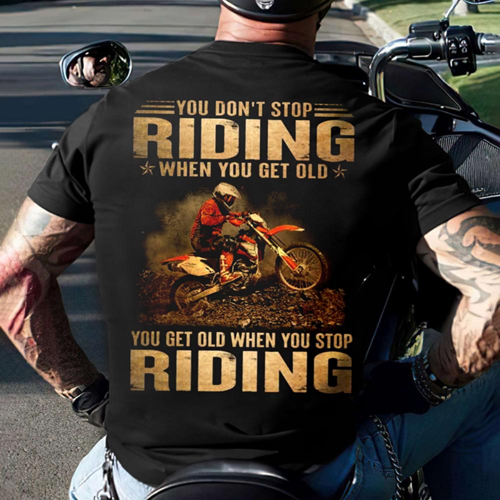 ETST WENDY 05 Zomer Motorfiets T-shirt voor heren Motorfiets 3D-print Vintage Korte mouw Oude man T-shirt Homme Moto T-shirt Racing Camiseta 6XL