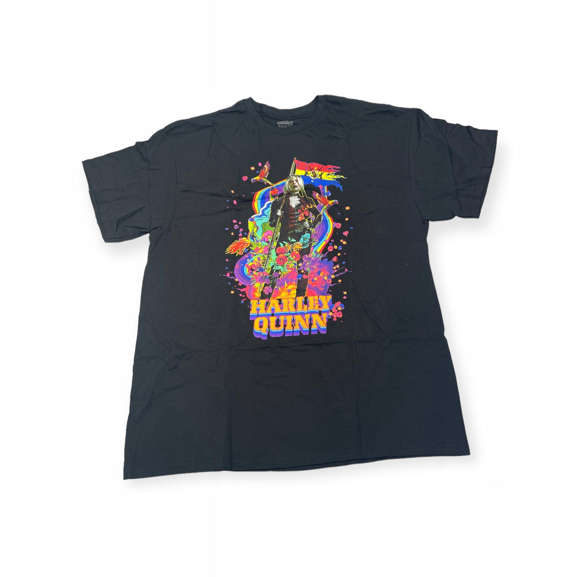 Outletup-clothes Koszulka T-shirt męski okrągły dekolt SPENCER'S The Suicide Squad L