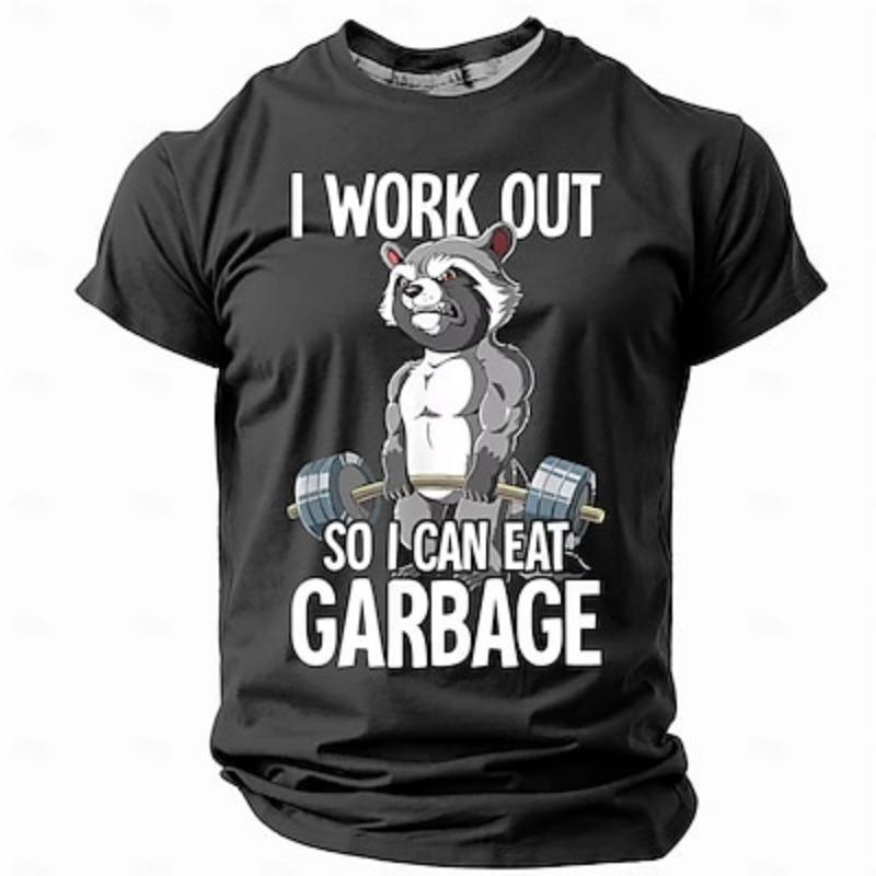 ETST 03 Dier Grappig Retro Vintage Casual Straat Stijl Heren 3D Print T-shirt T-shirt Korte Mouw Ronde Hals Shirt Lente Zomer Kleding 3XL
