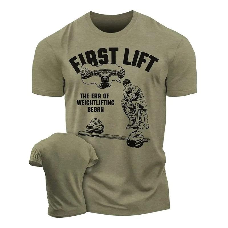 Forever Men Heren T-shirt Snel drogende tops Zomermode Straat Korte mouw T-shirts 3D grafische print T-shirts Oversized herenkleding XXL