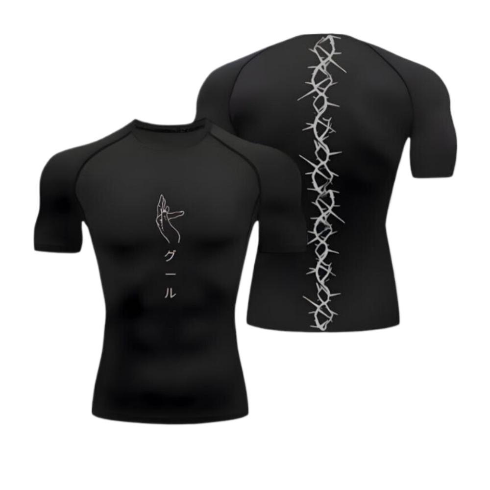 Xin nan zhuang Kaneki Compressieshirt | Ken Kaneki, Tokyo Ghoul, Anime, Gym, Sportkleding, Anime Shirt, Spier shirt, Compressies S