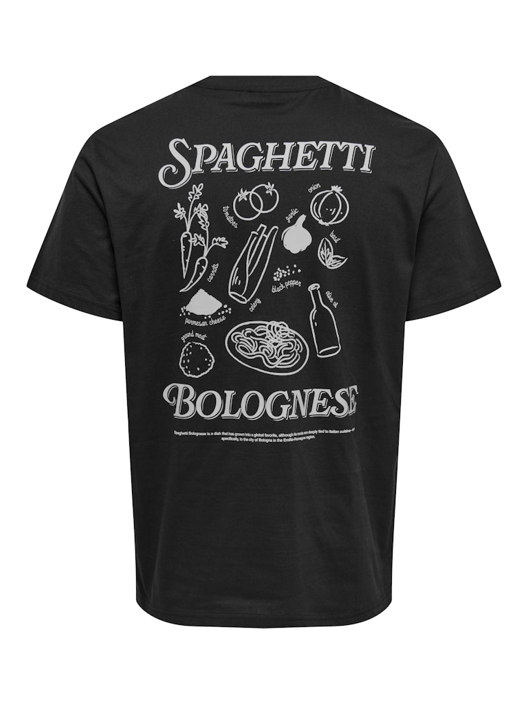 Only & Sons onsfred osteria rlx ss tee 22035536 black