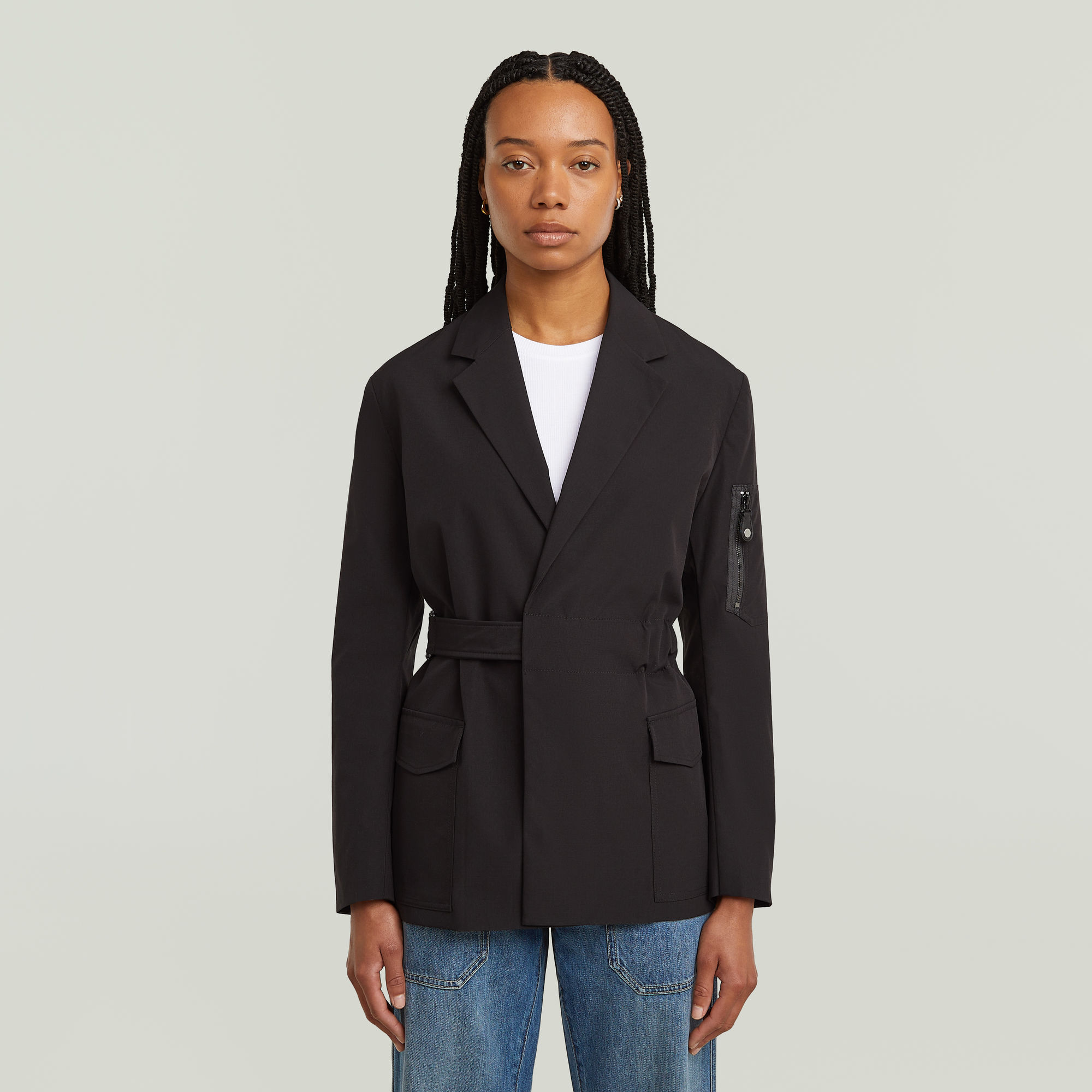 G-Star RAW Belted Blazer - Zwart - Dames