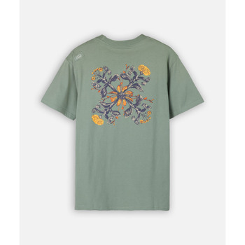 Oxbow T-shirt Korte Mouw  Biologisch katoenen T-shirt met korte mouwen FLORAL