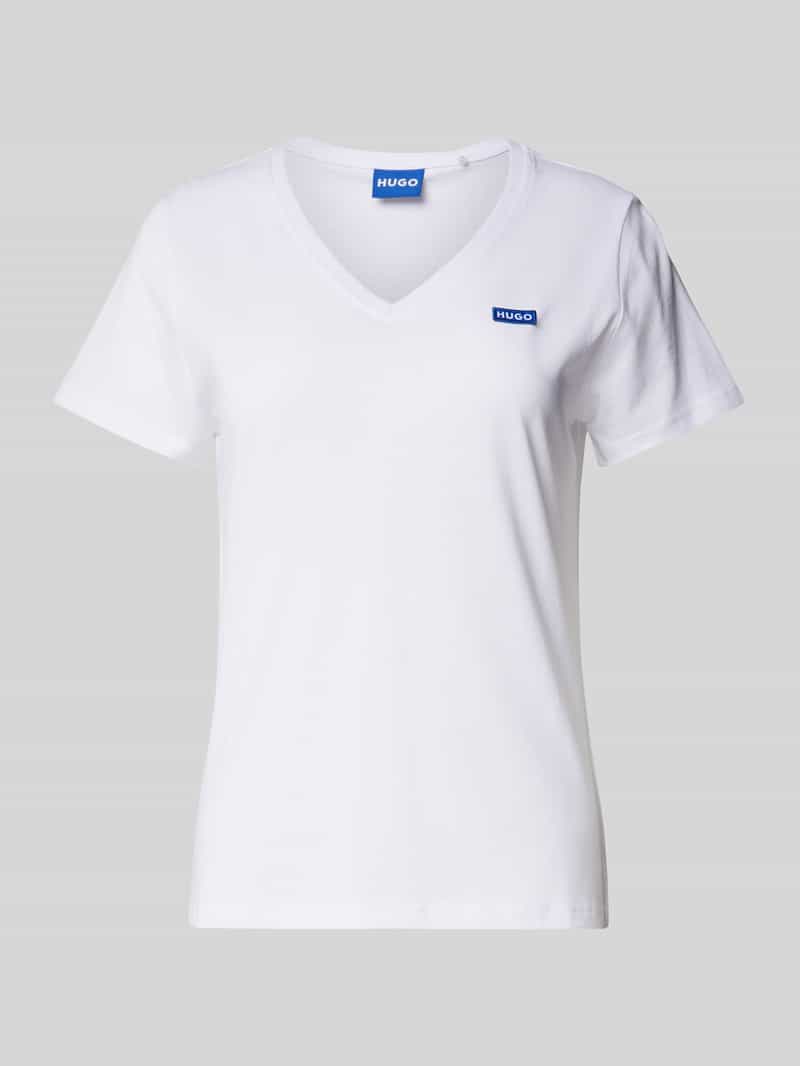 OTTO HUGO Blue T-shirt Classic V
