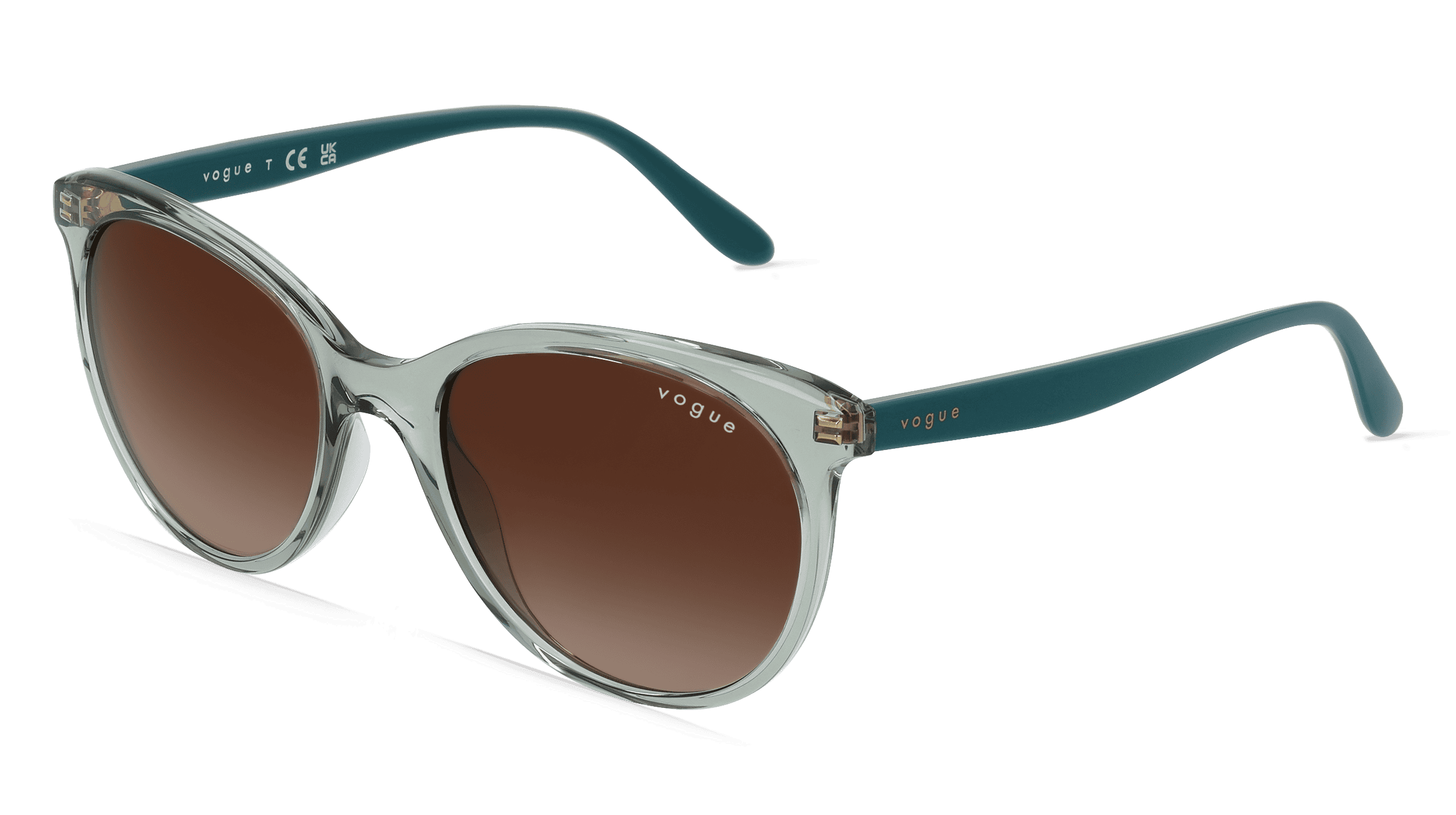 VOGUE VO5453S Vrouwen Zonnebril, Groen licht