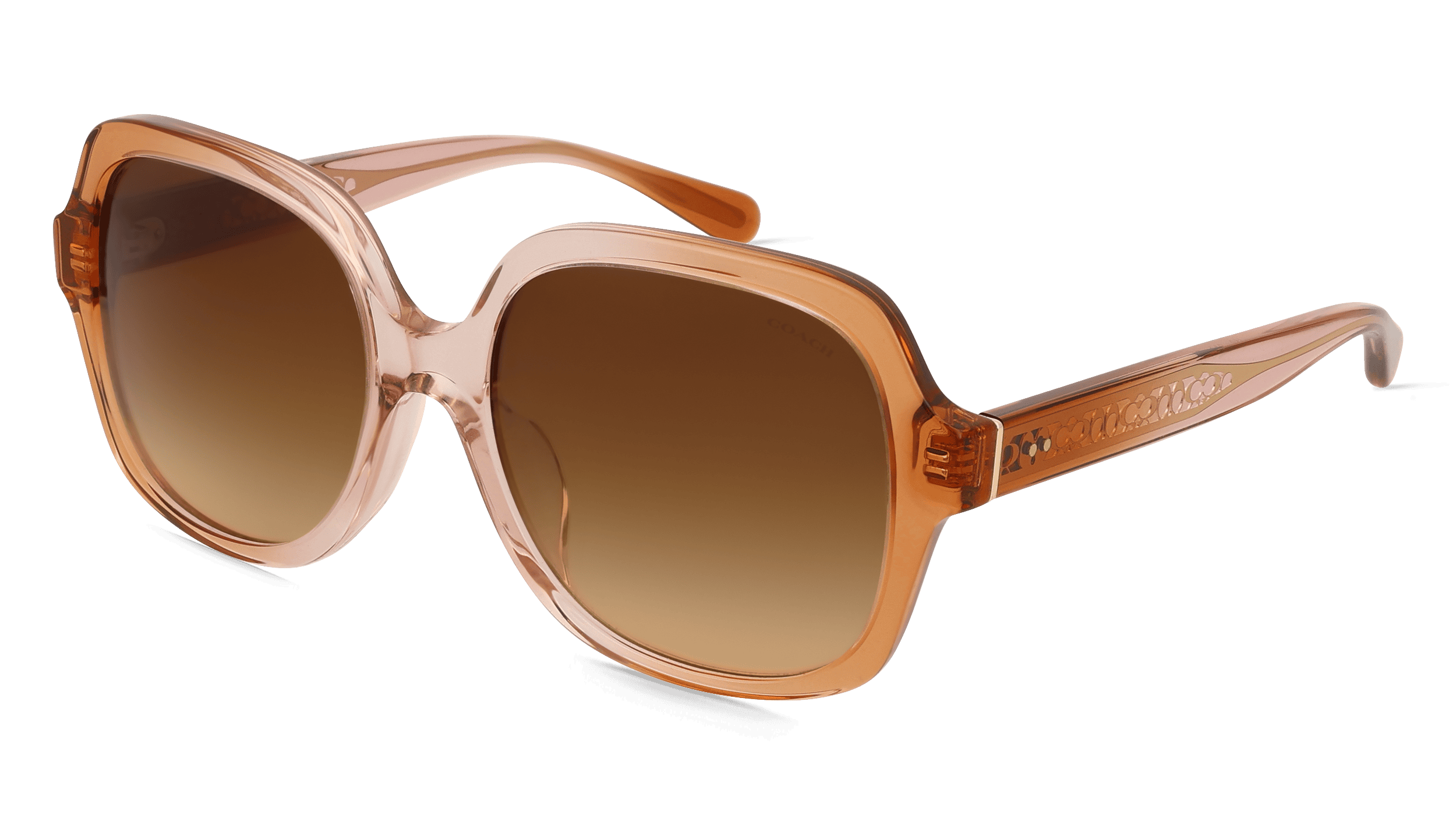 Coach 0HC8395U Vrouwen Zonnebril, grijs roze