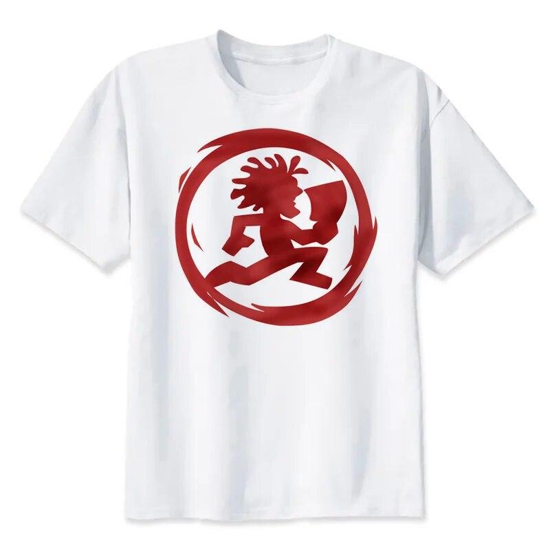YSM Cotton Tshirt Juggalo print Extreme grappige Heren T-shirts zomer casual streetwear TSHIRT homme modemerk doek XXXXL wit
