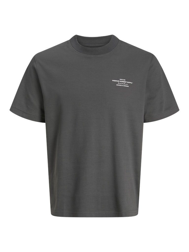 Jack & Jones Jprblachad branding ss crew neck tee sn steel