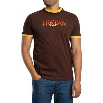 Trojan T-shirt Korte Mouw  Ringer-T-shirt met logo