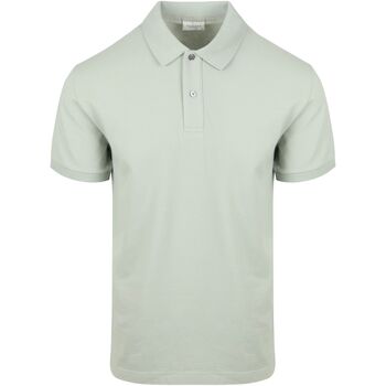 Profuomo T-shirt  Piqué Poloshirt Lichtgroen