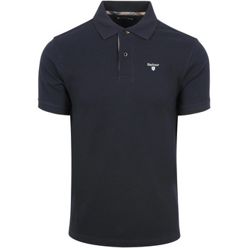 Barbour T-shirt  Tartan Pique Polo Navy