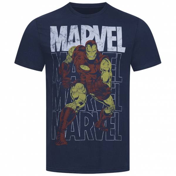Lizenz IRON MAN MARVEL Herhaling Heren T-shirt FBMTS551NVY