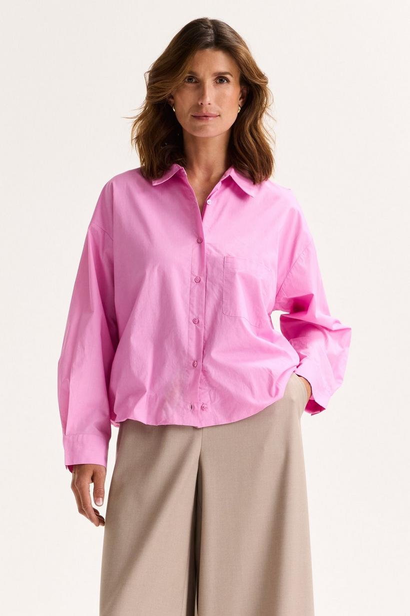 Mayerline Katoenen Shirt Met Elastische Taille