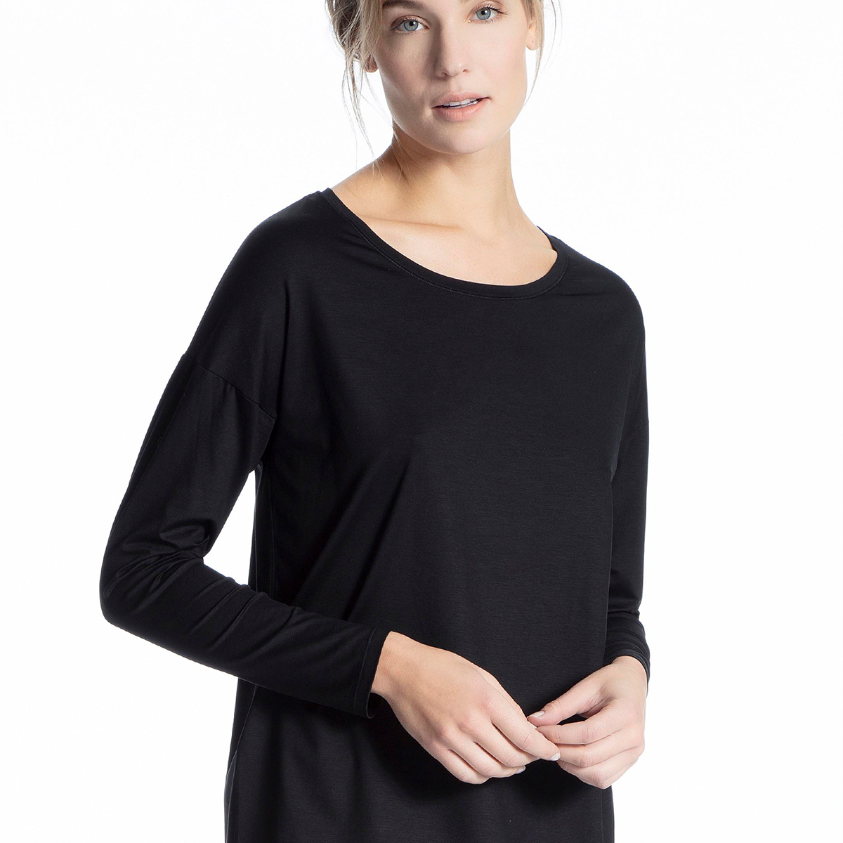 Calida blouse, zwart