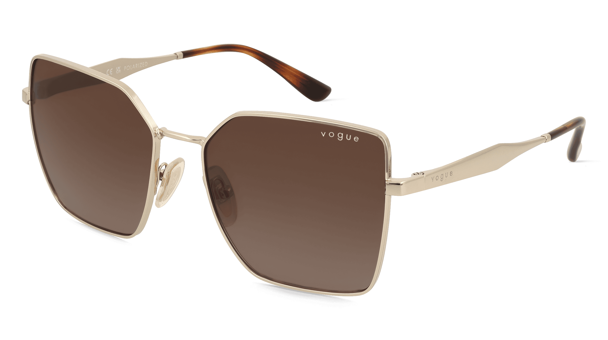 Vogue eyewear VO4284S Vrouwen Zonnebril, Goud licht
